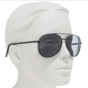 Joe's Jeans Black Rhinestone Sunglasses